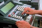 Cash Register, Convenience Store, cashier, C-Store, cash, cashier, transaction, keypad, FGNV02P06_14.3542