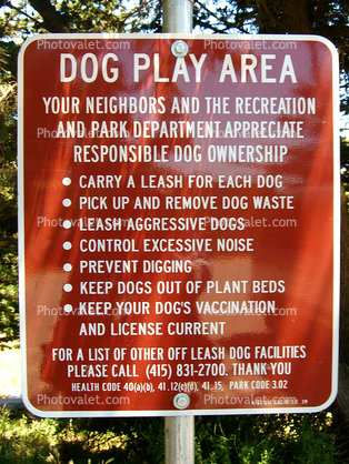 John McLaren Park, Dog Play Area, Off-Leash, San Francisco