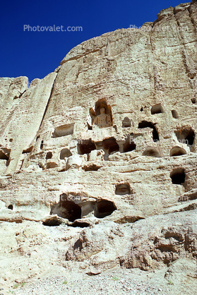 Buddhas and Caves of Bamiyan, Valley, 1974