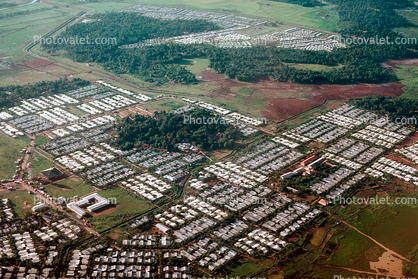 suburban sprawl, homes, houses