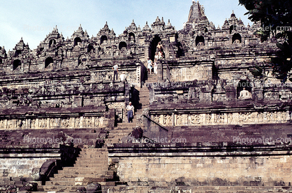 Borobudur Temple, shrine, near Magelang, Central Java