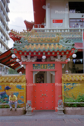 Sri Krishnan Temple, Waterloo street, Statues, shrine, effigies, Hindu figures, Hinduism, Hindi