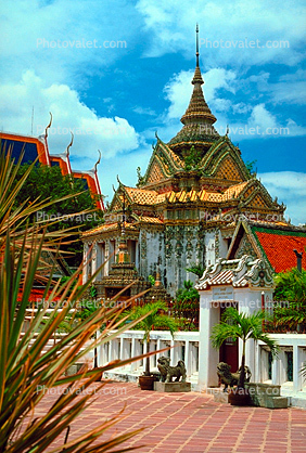 Palace Building at Wat Phra Kaew Complex