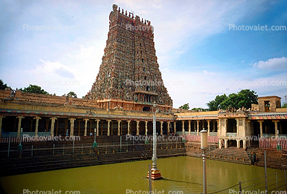 Sri Ranganathaswamy Temple, Tiruchirappalli, (Trichy or Trichinopoly), Tamil Nadu, 1950s