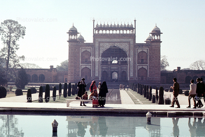 Taj Mahal Entry Gate, building
