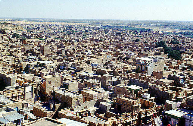 cityscape of Jaisalmir, Rajastan