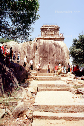 Steps, Stairs, Mahabalipuram, Tamil Nadu