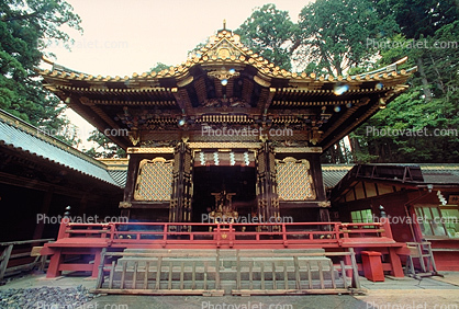 Toshogu Shrine, ornate, building, shrine, temple, Nikko