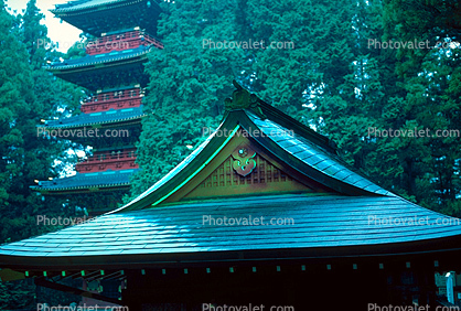 Pagoda, Toshogu Shrine, building, shrine, temple, Nikko