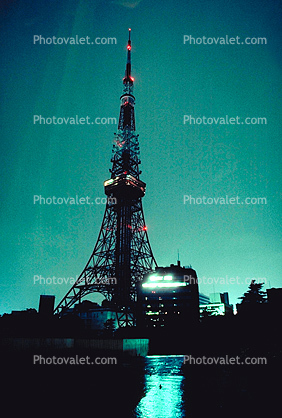 Tokyo Tower, dusk, dawn, twilight