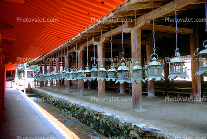 Temple, lanterns, sacred place, palace, shrine