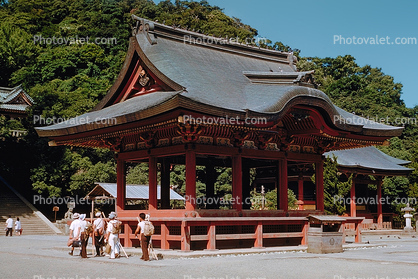 Pavilion at Hachiman Shrine, Kamakura