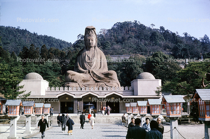 The Buddha at Kamakura, Kanagawa Prefecture, Japan, Statue, May 1964