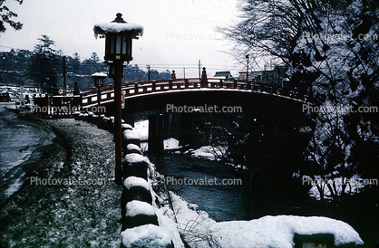 Sacred Bridge, Nikko, Landmark, May 1964