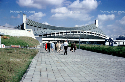 Tokyo Olympic Stadium, Arena, Sports Stadium, building, September 1966, 1960s