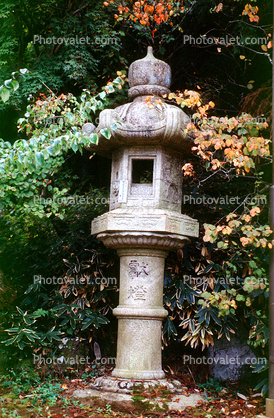 Stone Lantern, Gardens, Narita Temple