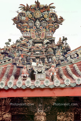 Roof, Temple, Diety