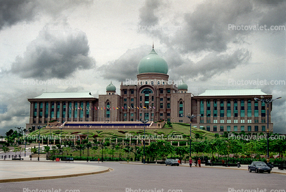 Perdana Putra, (Malaysia Central Government building), famous building, Kuala Lumpur