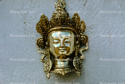Statue, Stupa Boudhanath, Kathmandu, Gilded Gold, Sacred Place, Buddhist Shrine, temple, building