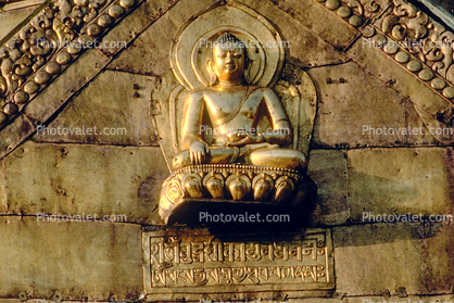 Buddha Statues, Swayambhunath, Sacred Place, Kathmandu