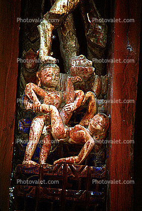 Erotic Wood Carving, Bhaktapur