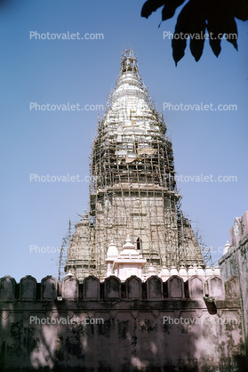 Scaffolding, Tower, Building, Temple, Kathmandu