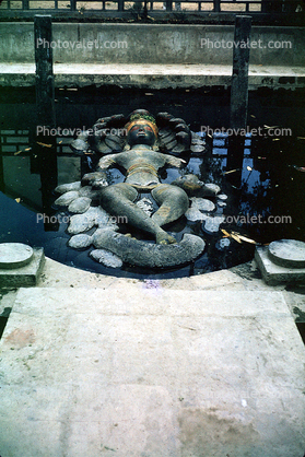 Sleeping Vishnu, Statue, Diety