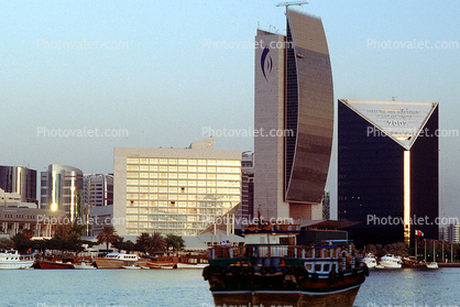 National Bank Of Dubai building, Skyscraper, Dubai, UAE, United Arab Emirates
