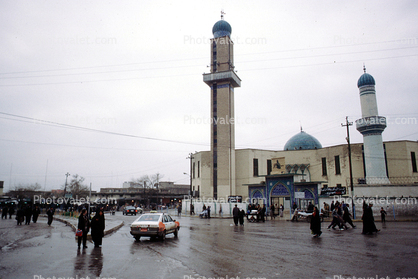 Mosque, Minaret, Sulaymaniyah, Kurdistan