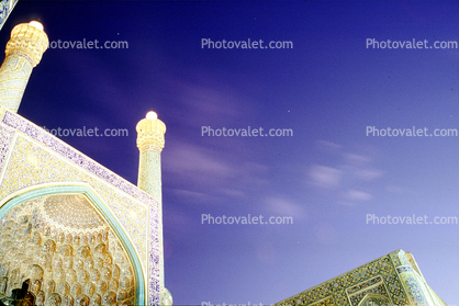 Jameh Mosque, Shahahan area, Isfahan, J meh Mosque of Isfah n, Esfahan, landmark, minaret