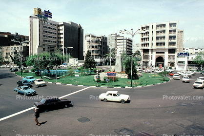 Roundabout, Cars, automobile, vehicles