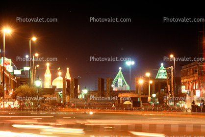Shrine of Imam Reza, Mashhad, nighttime, night, Khorasan province