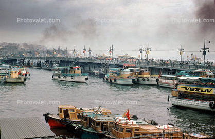Ferry Boats, Harbor, Docks, Istanbul