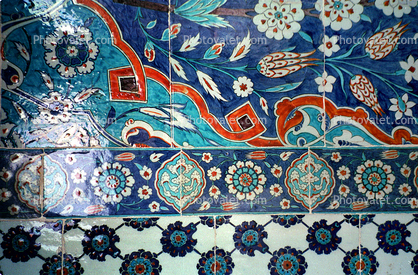 Decorative Tilework, Ornate, Tile, opulant