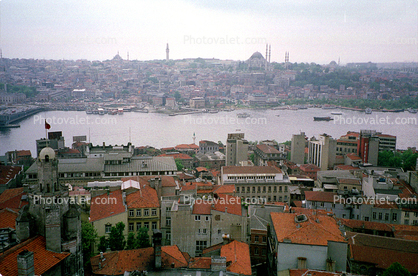 Bosphorus Strait, cityscape, buildings, Istanbul