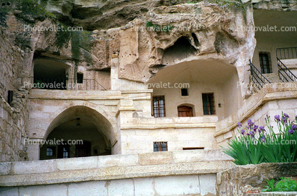 Ruin, building, Cliff-hanging Architecture, Cappadocia (Kapadokya)