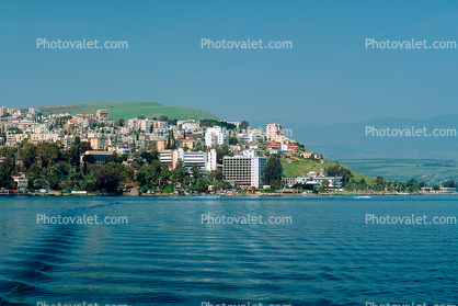 Hill, Cityscape, shore, shoreline, skyline, Tiberias, Sea of Galilee 