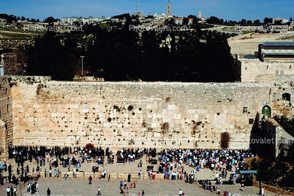 The Old City, Western Wall, Wailing Wall or Kotel, Jerusalem