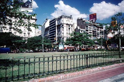 Fence, Buildings, Buenos Aires