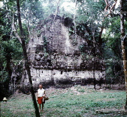 Tikal National Park, building, pyramid