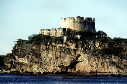 Castle, Turret, Cliffs, Tower, landmark fortress