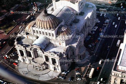 Palacio de Bellas Artes, Palace of Fine Arts, Museum, building, November 1966, 1960s