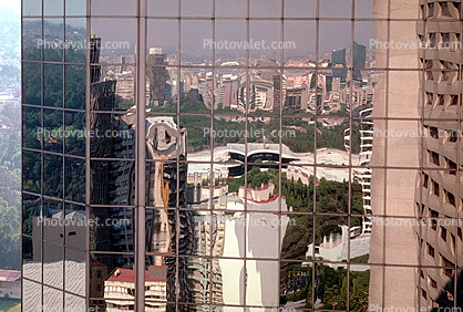 Reflecting Glass, Building, Windows, Skyline, cityscape, buildings