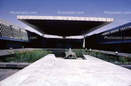 Unique Roof, Building, The Museum of Anthropology, designed by Pedro Ramirez Vazquez.
