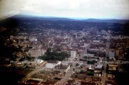 Skyline, buildings, June 1959, 1950s
