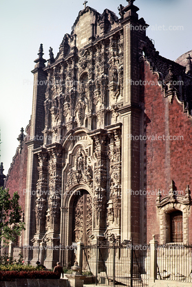 Church Facade, ornate, opulent