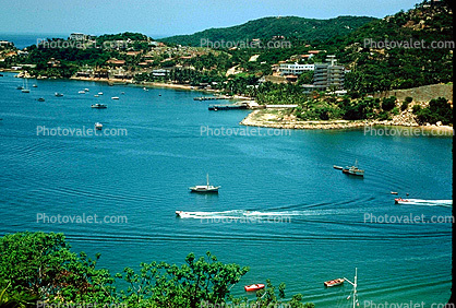 Bay, shore, coastline, 1960s