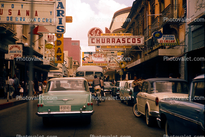 Churrascos, Cars, automobile, vehicles, Merida, 1950s