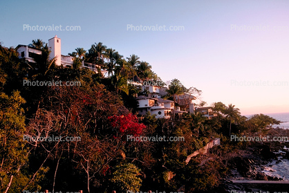 Cliff Hanging Architecture, Time Lapse with the next image, Puerto Vallarta
