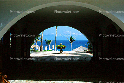 arch, tunnel, ocean, seaside, Cabo San Lucas
